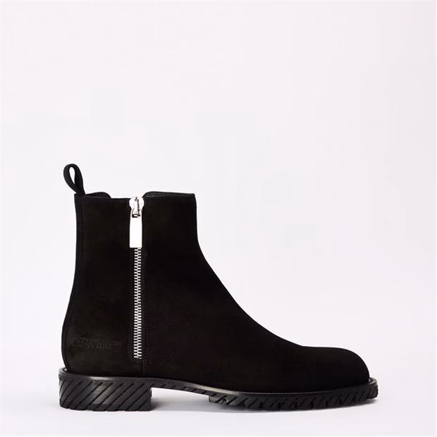 OFF WHITE Men's - Flat Ankle Boots