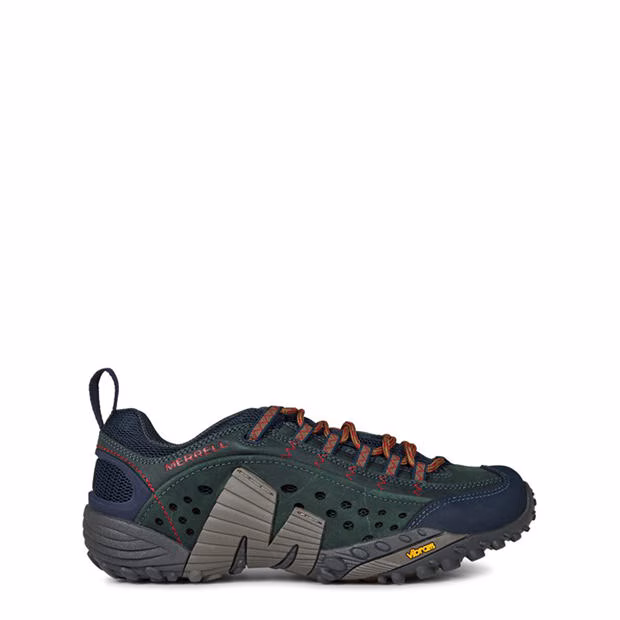 Merrell Intercept Leather Walking Shoes Mens