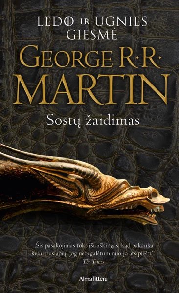 Ledo ir ugnies giesmė. Sostų žaidimas. 1 dalis