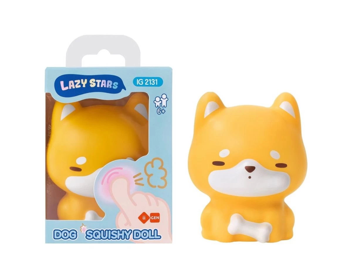 Elastingas spaudžiamas žaislas SQUISHY Dog