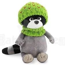 Pliušinis žaislas Denny the Raccoon, 15 cm