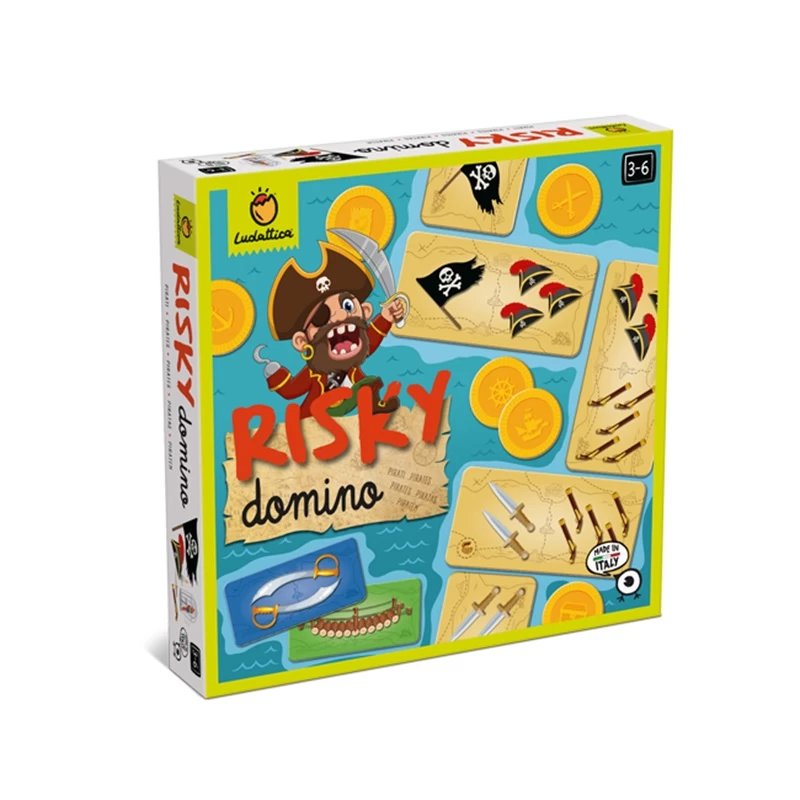 Žaidimas LUDATTICA Risky Domino Piratai