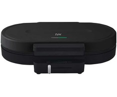 Vaflinė Dviguba čirvinių blynų keptuvė Zyle ZY314B, juoda, 1300 W