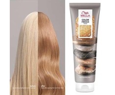 Kaukė suteikianti atspalvį plaukams Wella Color Fresh Mask 150 ml - Golden Gloss