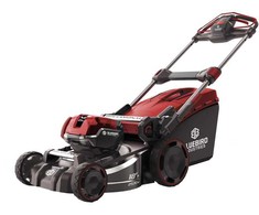 Blue savaeigė vejapjovė Mėlyna Bird LM 22-46-T; 2x21 V; 2x5,0 Ah akum.