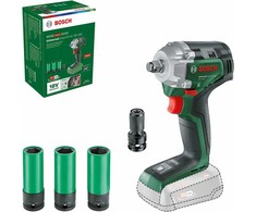 Bosch smūginis veržliasukis UniversalImpactDrive 18V-350 be akumuliatoriaus ir kroviklio + 3 sukimo galvutės