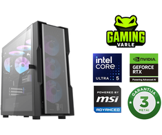 Stacionarus žaidimų kompiuteris Varlė Gaming PC Powered by MSI Intel Core Ultra 5 225F + RTX 5060 | 16 GB DDR5 | 1 TB SSD