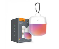 Palapinės apšvietimas (kempingo) LED lempa VIDEX su nuotolinio valdymo pultu, 250Lm +RGB, 4000mAh, VL-NL103W-R