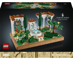 LEGO® Icons Sodas su fontanu Dekoras, rinkinys suaugusiesiems 10359