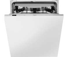 Whirlpool Įmontuojama indaplovė, sidabro spalvos, pilno dydžio (WIC 3C34 PFE S)