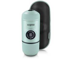 Pusiau automatinis maltos kavos aparatas su dėklu WACACO NANOPRESSO ARCTIC Mėlynas