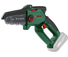 Bosch genėjimo grandininis pjūklas EasyChain 18V-15-7, be akumuliatoriaus ir kroviklio