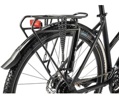 Dviratis Unibike Flash EQ LDS 2025 juodas-21" (Dydis: 21")