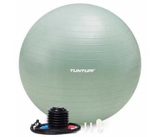 Gimnastikos kamuolys Tunturi Gymball 65–90 cm, Mint, Anti Burst (Diametras: 75 cm)