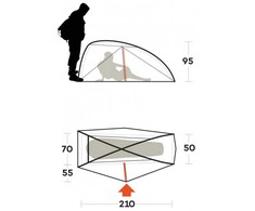 Italija Ferrino Nemesi 1 Pro palapinė