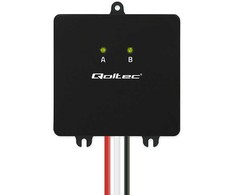 „Qoltec“ 24 V įtampos balansavimo įrenginys 2 x 12 V | 5 A | LiFePO4 AGM GEL akumuliatoriams