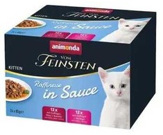 Kačių Maistas - Animonda Vom Feinsten Kitten Drėgnas Maistas 24x85g