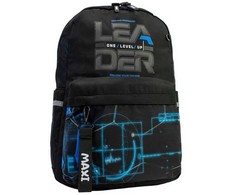 Mokyklinė kuprinė LEADER, Maxi, 2-jų skyrių, 440x300x190mm, 520g