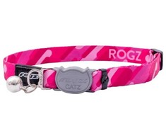 Rogz FusionCat rožinis antkaklis 11mm 20-31cm