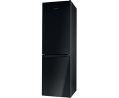 INDESIT Šaldytuvas LI8 S2E K, E energinė klasė (senas A++), ūgis 189cm, Juodas spalva