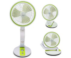 Sulankstomas ventiliatorius belaidė stalinė lempa, stalinis ventiliatorius