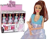 Lėlė Lean Toys Pretty Mom 15734, 30 cm, mėlyna sp.
