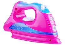Žaislinė buitinė technika, lygintuvas Sweet Home Spray Iron, rožinė sp.