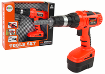 Žaislinis meistro įrankis, atsuktuvas Lean Toys Tools, oranžinė sp.