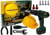 Žaislinis meistro įrankių rinkinys, - Lean Toys Craftsman, įvairių spalvų