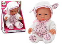 Lėlė - kūdikis Lean Toys Take Me Home, 21 cm, balta sp.