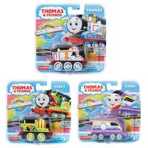  Žaislinis traukinys Fisher Price Thomas & Friends Color Changers HMC30, (spalva/dizainas parenkami atsitiktine tvarka)