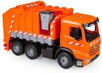  Žaislinė šiukšliavežė Lena Giga Trucks Garbage Truck 02168EC, oranžinė sp.