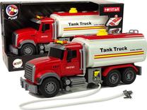  Cisterna Lean Toys Global Partner, balta sp./raudona sp.