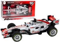  Žaislinis automobilis Lean Toys Racing, 1:9, sidabro sp.