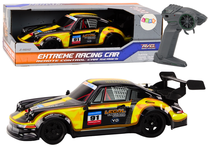  Rc automobilis Lean Toys, 1:16, juoda sp./geltona sp.