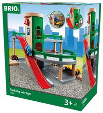 Konstruktorius Brio Automobilių stovėjimo garažas 33204, 7 vnt.