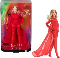 Lėlė Mattel Barbie Signature Kylie Minogue JBJ38, 30 cm, raudona sp.