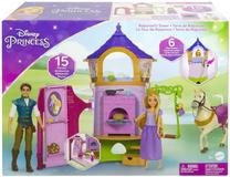 Lėlė, su priedais Mattel Disney Princess Rapunzels Tower HMV99, 25 cm, įvairių spalvų