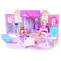 Lėlių namas, su priedais Anlily Dream House ZA5694, įvairių spalvų