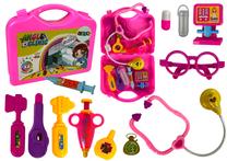 Žaislinis daktaro rinkinys Lean Toys Angle Clinic 12157, įvairių spalvų