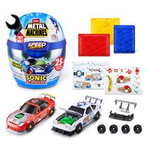  Žaislinis lenktyninis automobilis Zuru Metal Machines Sonic 67128, įvairių spalvų