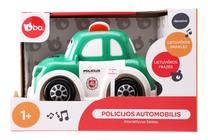  Žaislinė policijos mašina Bo. Interactive Police Car 8018LT, balta sp./žalia sp.