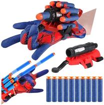 Žaislinis šautuvas su kulkomis Lean Toys Spider Mėlyna sp./Raudona sp.