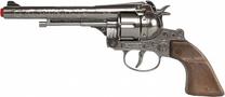Žaislinis ginklas Pulio Metal Cowboy Revolver Sidabro sp.