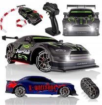  Rc lengvasis automobilis Overmax X-Overslide, 1:16, mėlyna sp./juoda sp.