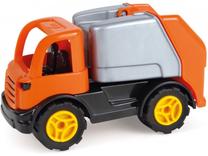 Žaislinė šiukšliavežė Lena Workies Garbage Truck 01264, sidabro sp./juoda sp./oranžinė sp.