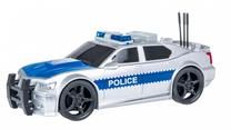  Žaislinė policijos mašina Smily Play Police Car SP83987, mėlyna sp./balta sp.