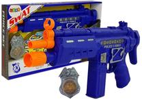Žaislinis ginklas Lean Toys Justice Force Set LT7871, 37 cm Mėlyna sp.