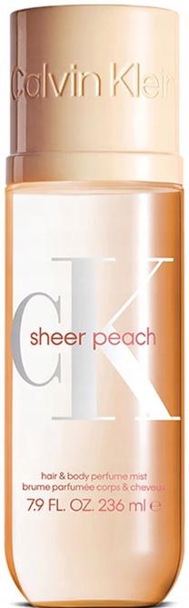 Kūno dulksna Calvin Klein Sheer Peach, 236 ml