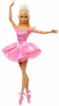Lėlė Mattel Barbie Signature Ballet Wishes, 30 cm, rožinė sp.